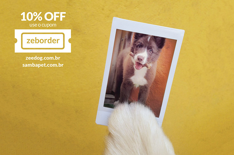ZEBORDER - Cupom de desconto 10%OFF: ZeeDog e Sambapet