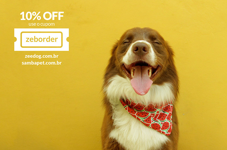 ZEBORDER - Cupom de desconto 10%OFF: ZeeDog e Sambapet