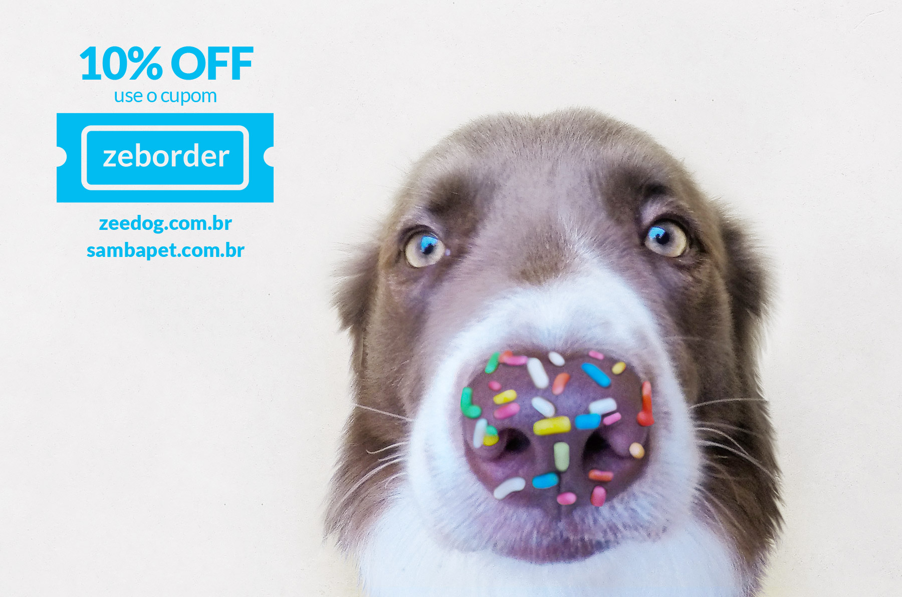 ZEBORDER - Cupom de desconto 10%OFF: ZeeDog e Sambapet